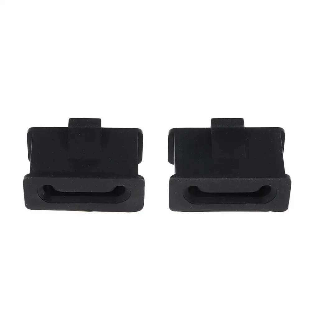 

2pcs Black Muffler Mount Rubber 46x27x19 Mm(1.81x1.06x0.75 in) Muffler Mount Set Motorcycle Accessories For Road King