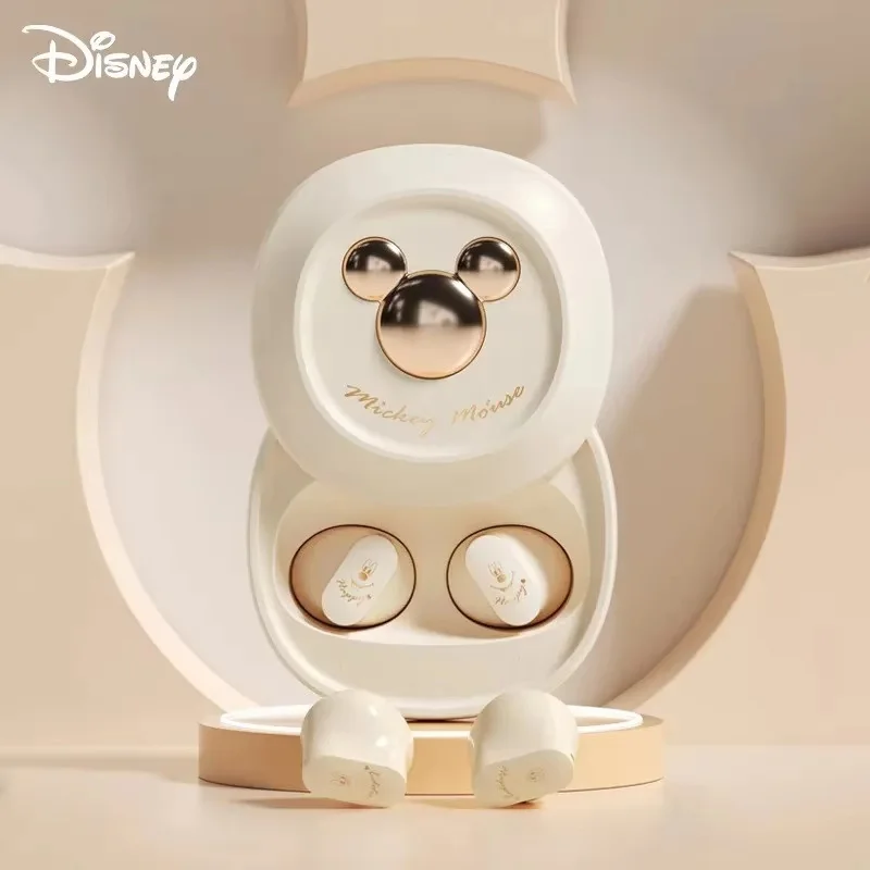 سماعات أذن ذات غطاء انزلاقي من اختيار ميكي ، صوت ستيريو HiFi ، لاسلكي ، بلوتوث ، سماعة رأس للاتصال ، تقليل الضوضاء ، HD