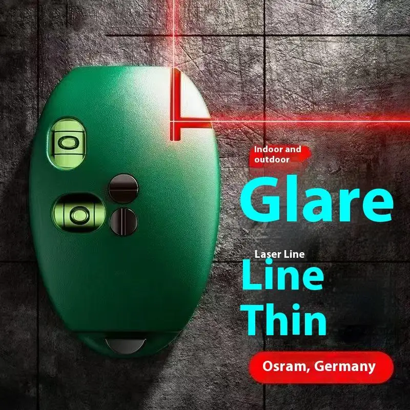 

2 Lines Laser Levels ﻿Vertical Laser Level Infrared Horizontal Line 90 Degree Angle Leveling 20M Long Distance Leveling Tool