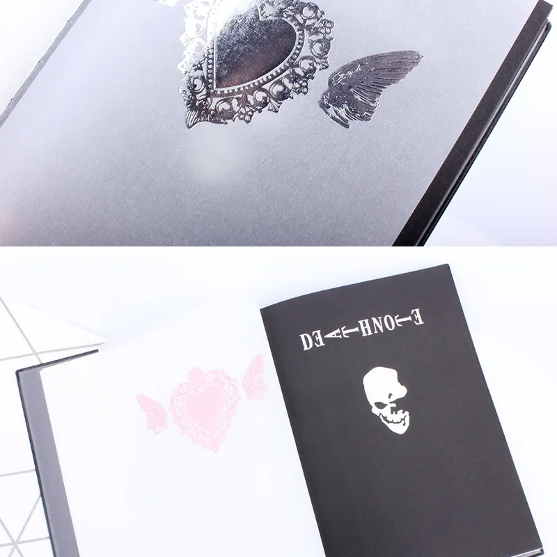 Death Note Cosplay Notebook, Grande Tema Anime, Original, Livro de Penas, Animação, Arte, Escrita, Diário, Escola, Colecionáveis