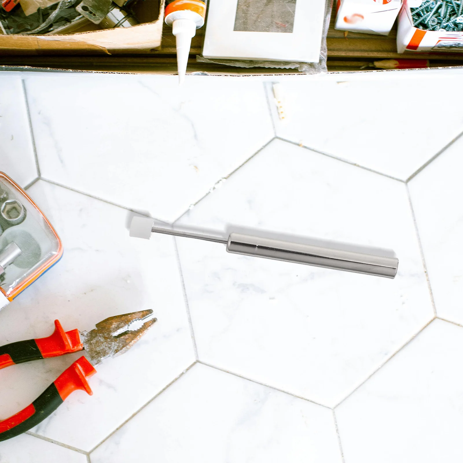 

10pcs Trash Can Damper Hydraulic Silent Descender Stainless Steel Soft-Close Replacement Kit For Kitchen Office Household Repair