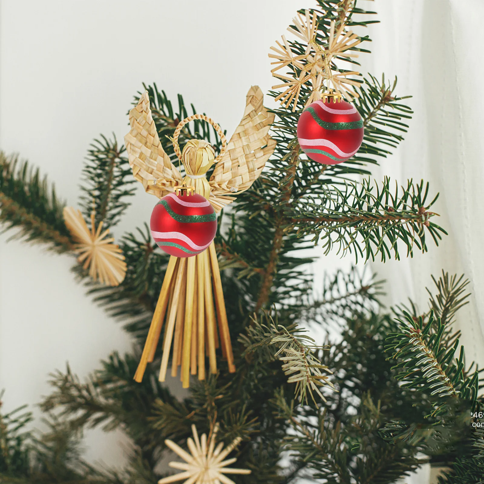 100 قطعة عيد الميلاد زخرفة قبعات 2 سنتيمتر عطلة الحلي قبعات لشجرة الديكور DIY بها بنفسك عيد الميلاد الزخرفية الكرة الشماعات شاتيربروف البلاستيك