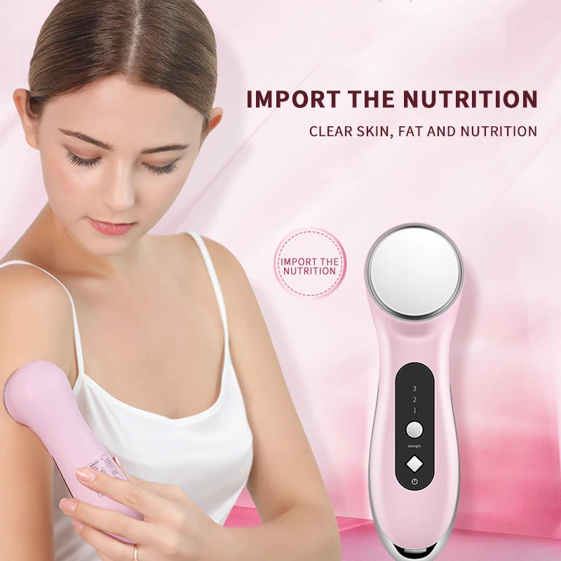 K-SKIN 4In1 Beauty Device Ultrasonic Therapy Skin Rejuvenation Skin Tightening Eye Care Facial Cleansing Face Lift Face Massager