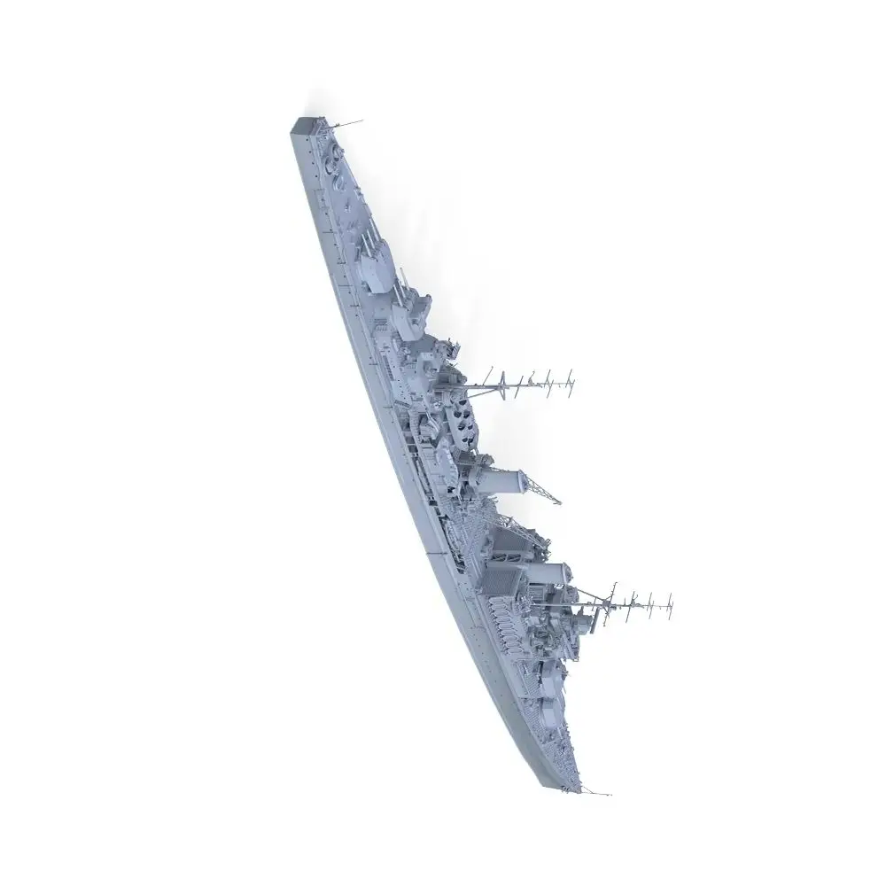 

SSMODEL SSC575 1/400 1/300 1/600 1/450 Комплект военной модели Британского флота Fiji Cruiser Полный корпус