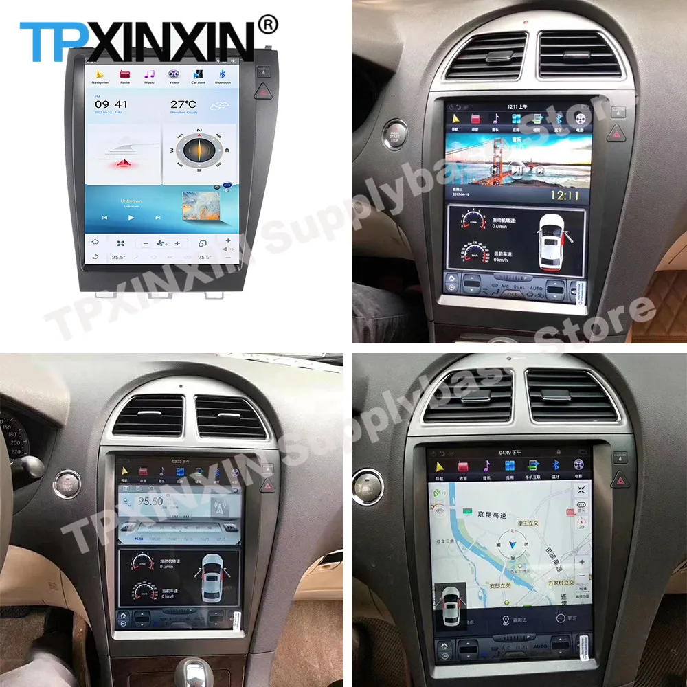 

Головное устройство Qualcomm Tesla на базе Android 11 для Lexus ES ES200, ES240, ES300, 2006, 2007, 2008, 2009, 2010, 2011, 2012, GPS-плеер, BT