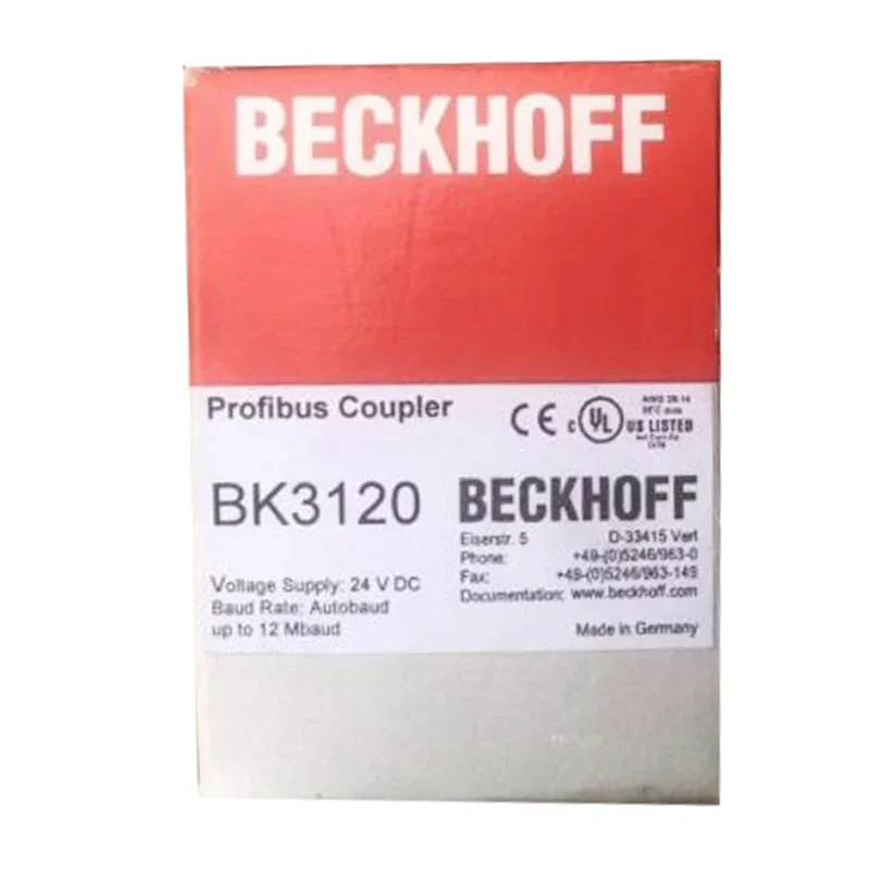 BK3120 PROFIBUS Economy plus Buskoppler SPS-Modul Neues Original