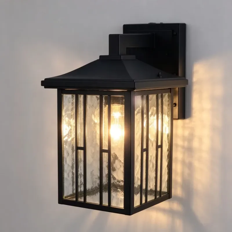 Industrial Modern Waterproof IP65 Outdoor LED Wall Lights Suitable for Garden and Hotel Corridor Home Decor Home Wall Lights