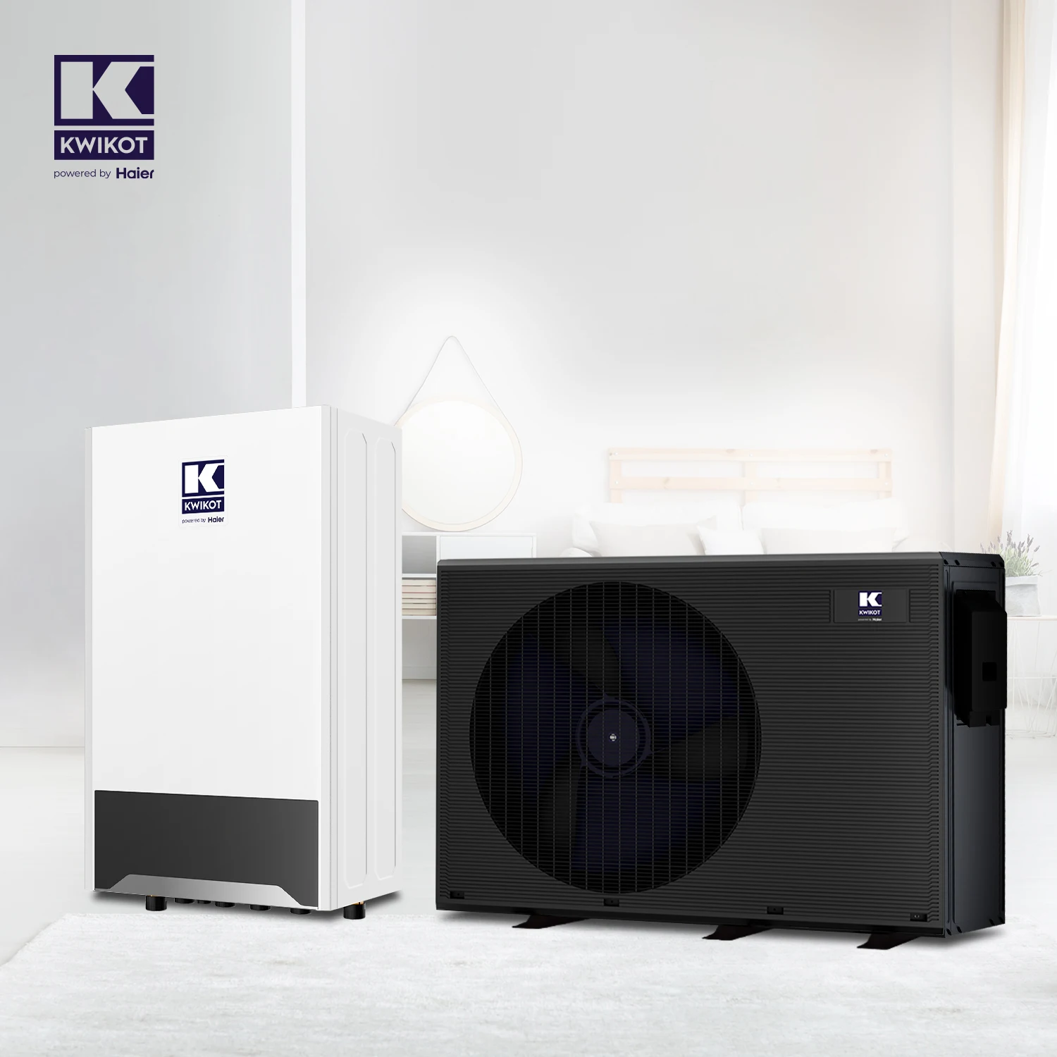 Bomba De calor europea multifunción De 220v, 10kw, bomba De calor dividida De Calor, bomba De calor dividida De aire a agua R290 EVI