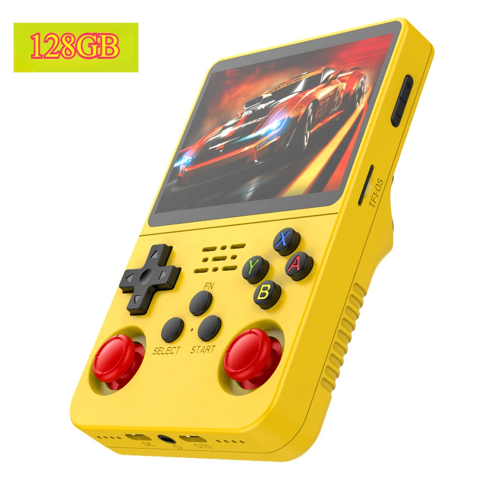 BOYHOM Original ARKOS 256G/128G/64G Open-Source Retro Handheld-Spielkonsole 3,5'' IPS Tragbarer Taschenspielcomputer MAX