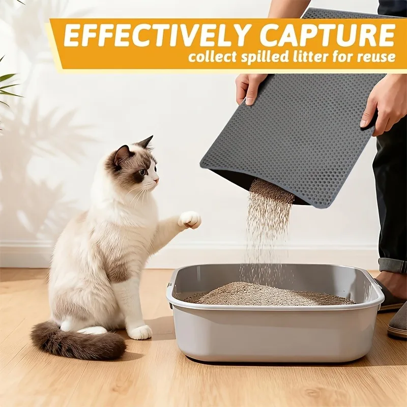 Thumbnail 4 - #35 Latest Cat Litter Box Mats Offers