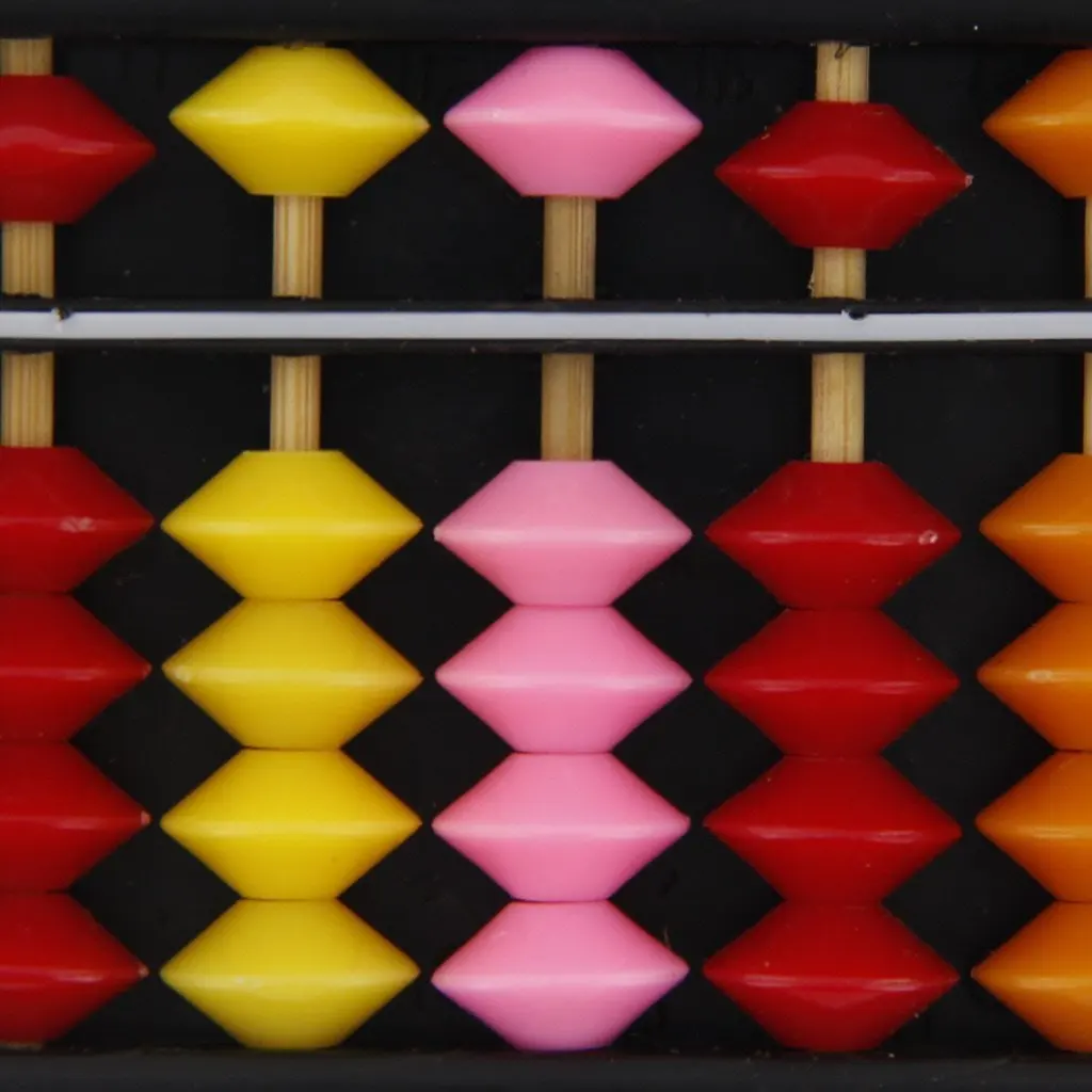 Draagbare Plastic Telabacus Rekenkundige Abacus Berekening
