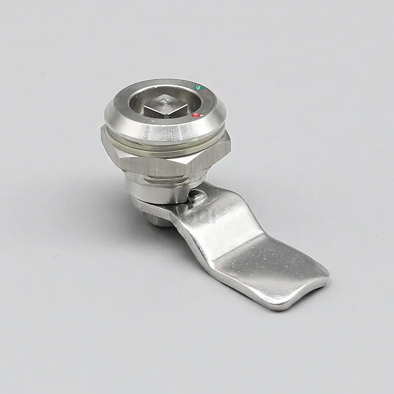 304 stainless steel triangle lock MS705 tongue lock opening 22mm distribution box equipment cabinet door elevator lock cam lock