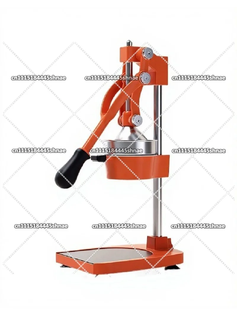 Cast Iron Citrus Juicer | Extra-Large Commercial Grade Manual Hand Press | Heavy Duty Countertop Squeezer