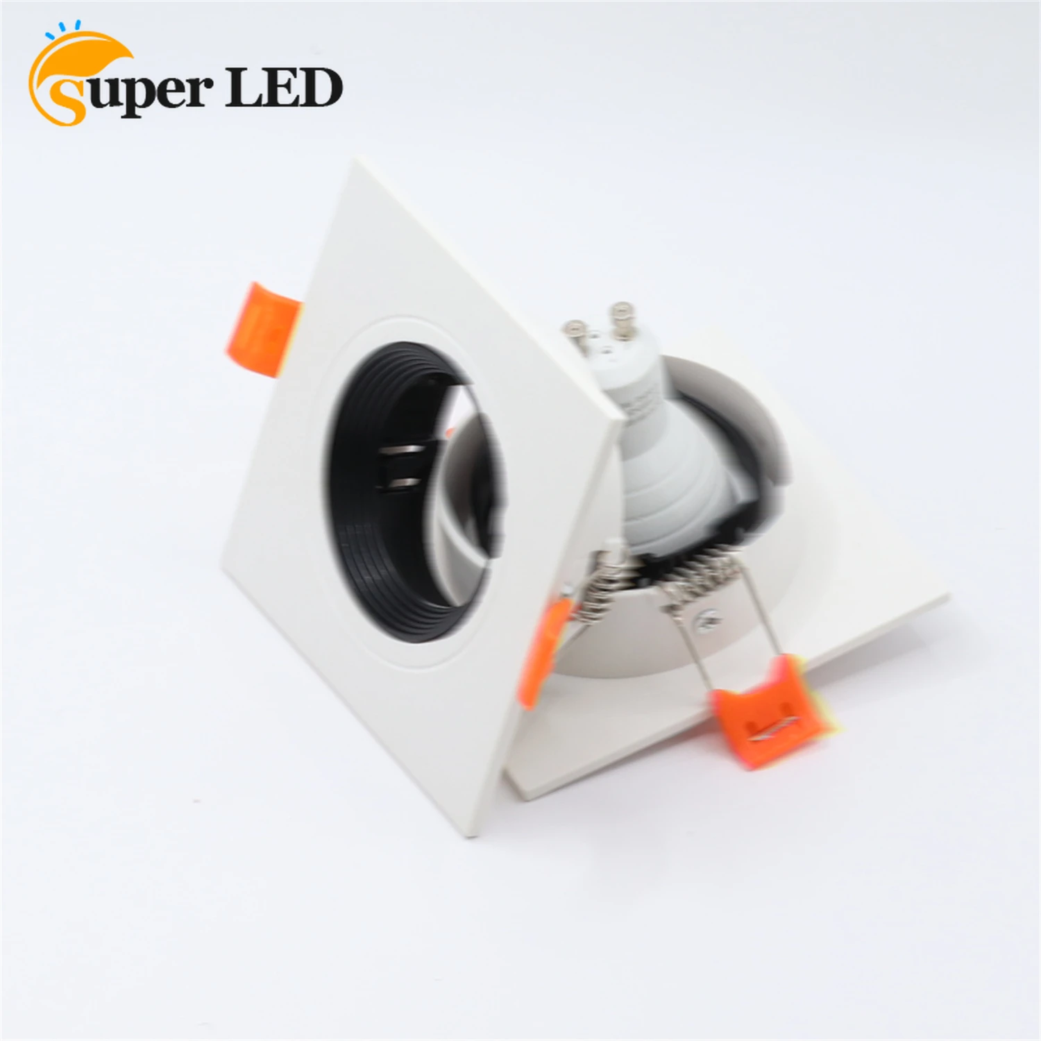 

LED Downlight Frame Changeable Holder Cut Hole 75Mm Fitting Ceiling Lamp Recessed Spot GU10 MR16 Bulb Fixture