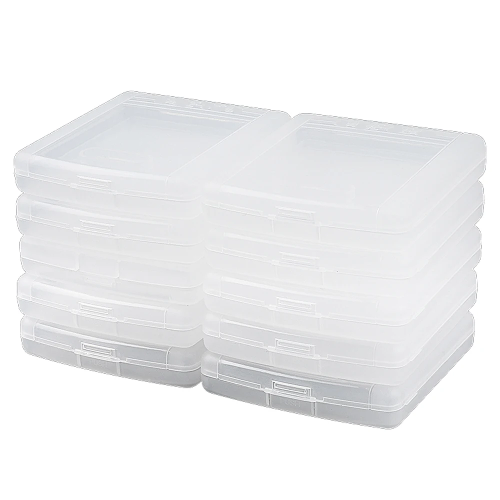 50pcs Game card storage box For SEGA Game Gear For GG cartridge protection card case clear image 5