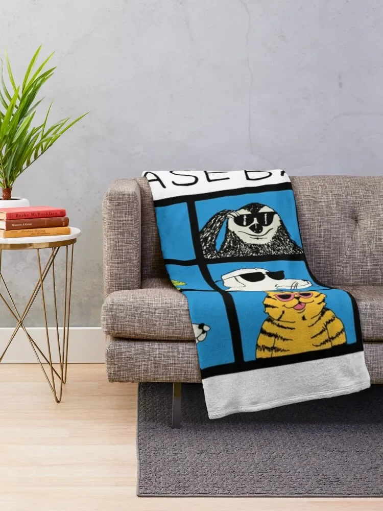 Modern Baseball Animal Bunch Throw Blanket Thin Summer Thermal Blankets