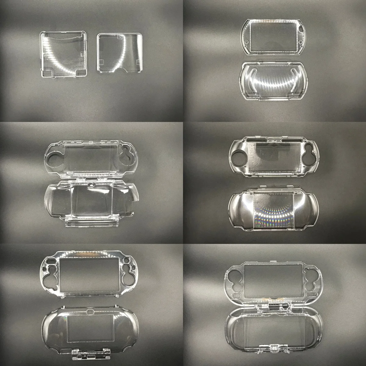 

Transparent Clear Crystal Protective Case Cover Hard Shell For New 3DS XL LL NDS Lite NDSL NDSi XL LL GBA SP PSP GO PSV Console