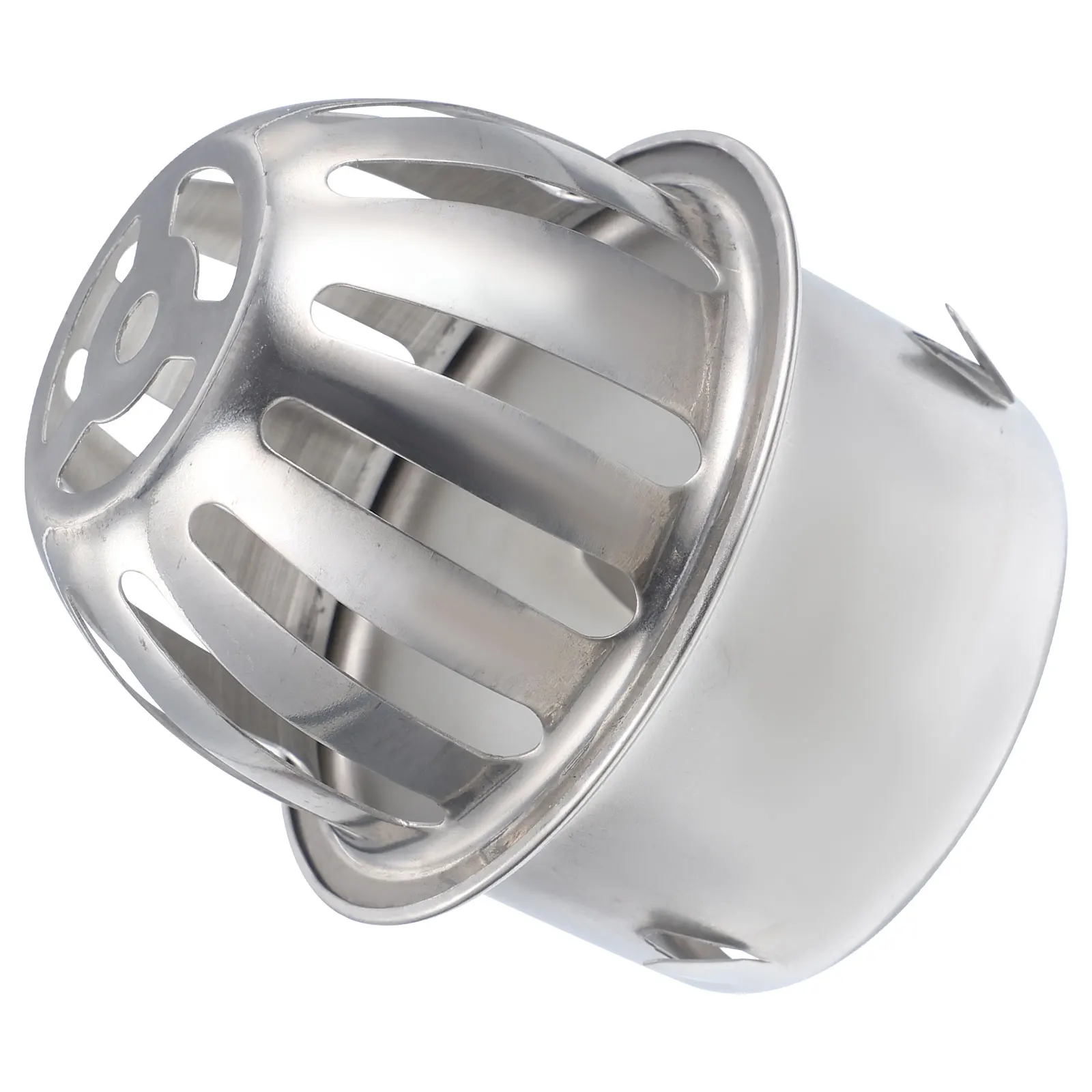 

Roof Leaf Strainer Stainless Steel Downspout Filter Screen Gutter Guard Tool Debris Drain Blockage Prevention Durable Rustproof
