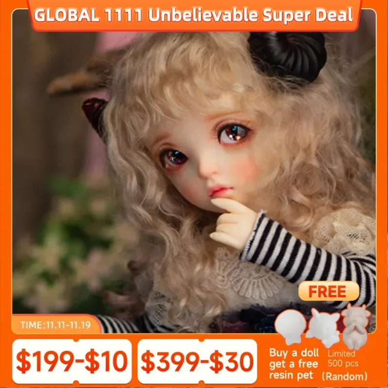 

CP/Fairyland Littlefee Cygne 1/6 BJD YOSD Joint Doll Модель тела для девочек Игрушка Подарок на день рождения
