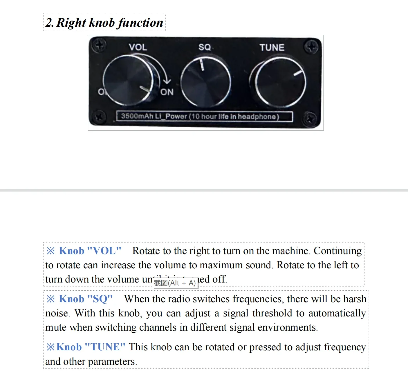TEF6686 FM(65-108Mhz)&SW//LW(144-27000Khz) DSP Radioempfänger RDS mit Batterieantenne ry