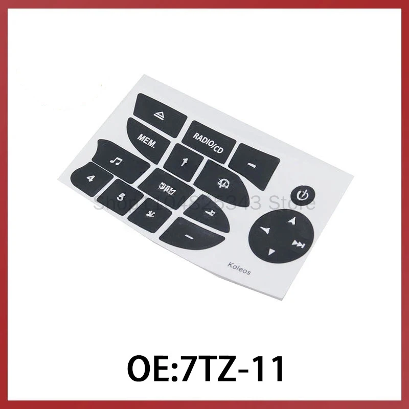 

TZ-11 for Renault Clio Megane Dashboard Sticker Auto Parts Dashboard Sticker