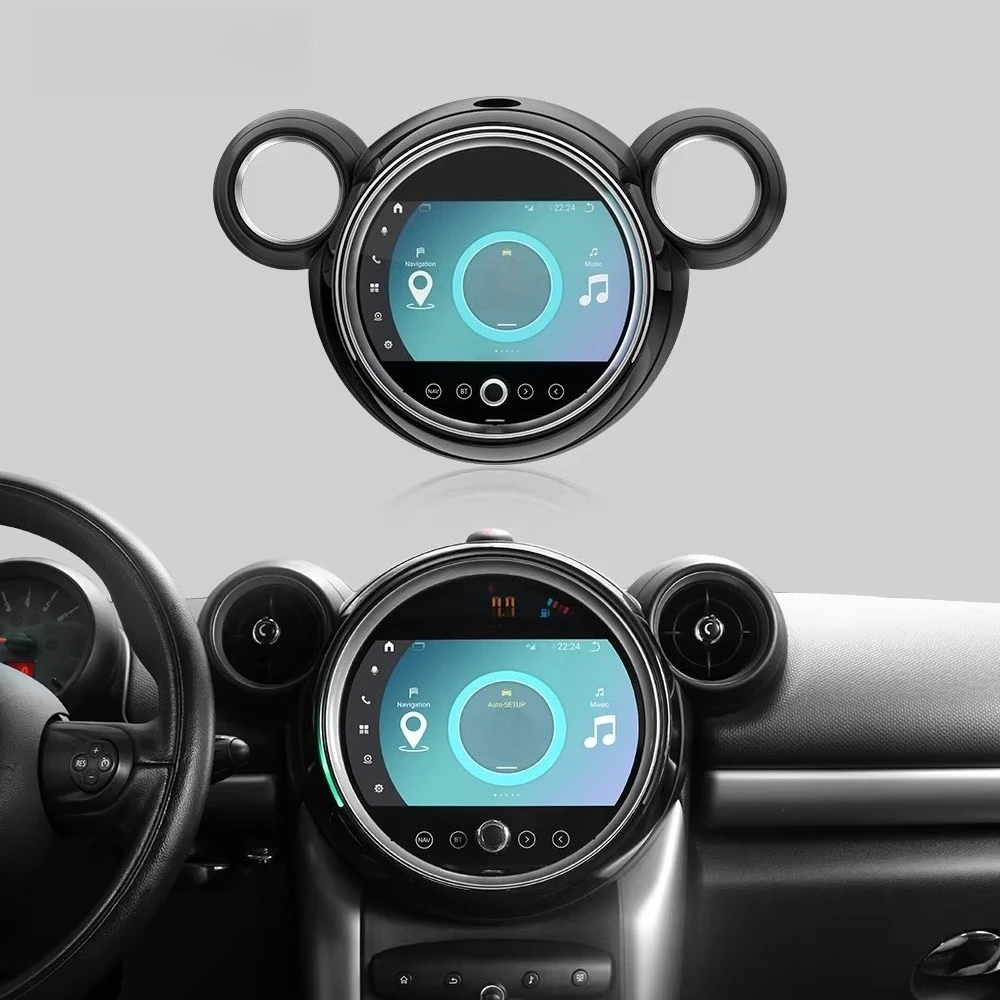 9 Inch Android 14 System on Touch Multimedia Gps Navigation Dvd Player Android Car Radio for BMW MINI R60 R56 F54 F55 F56