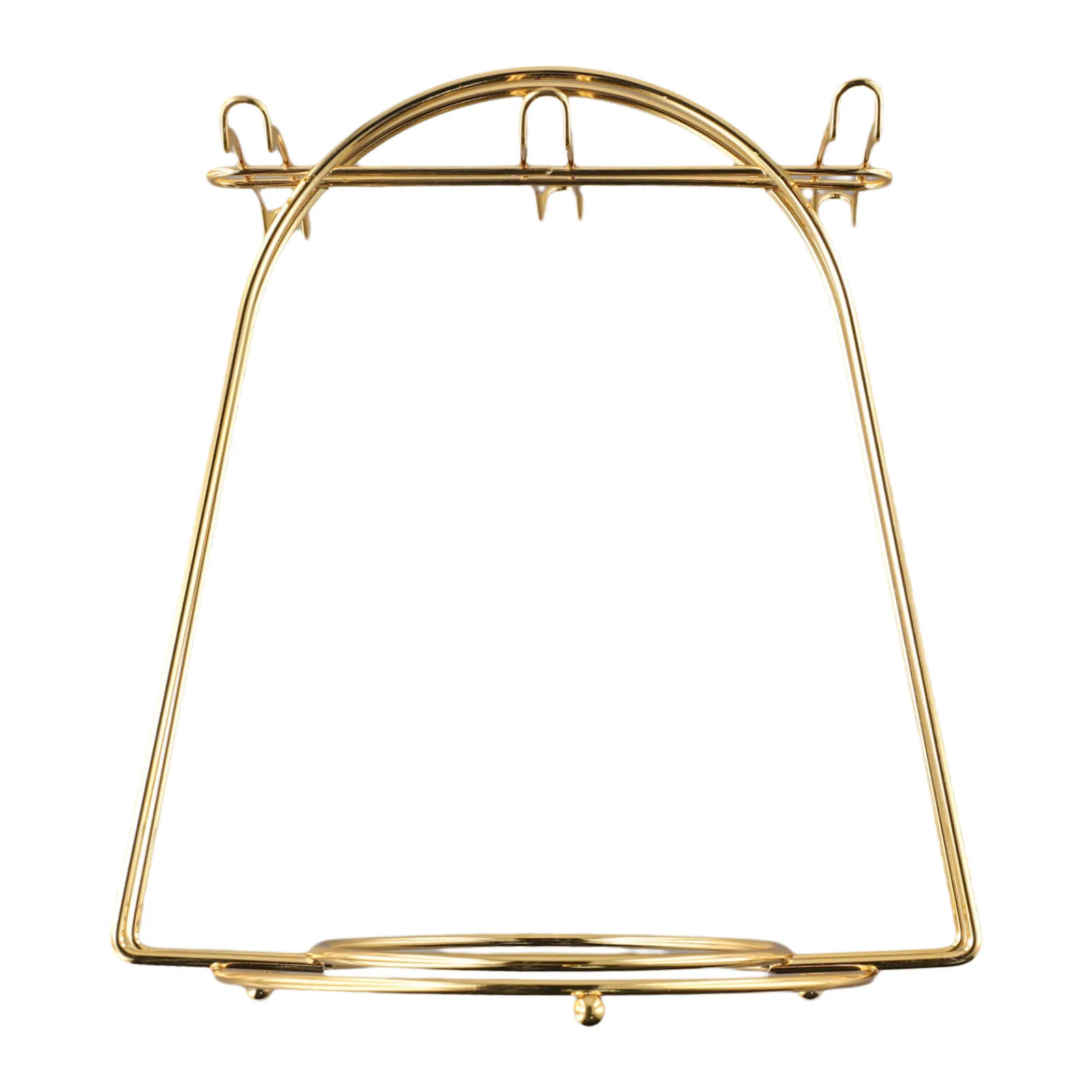 High Performance Stainless Steel Tea Cup Rack Display Stand for Saucers and Cups with Effective Water Drainage and Sturdy Design