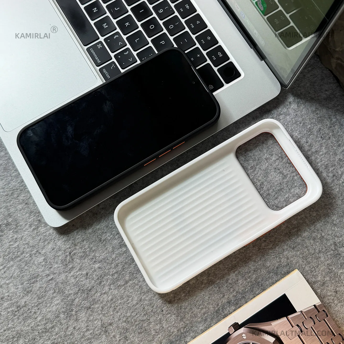 Etui do Poco F9 F8 Ultra Pro Simple 360 °   Magnetyczny obrotowy uchwyt, metalowy pierścień na obiektyw, przycisk, etui z PU skóry, odporne na wstrząsy. — zdjęcie produktu 2