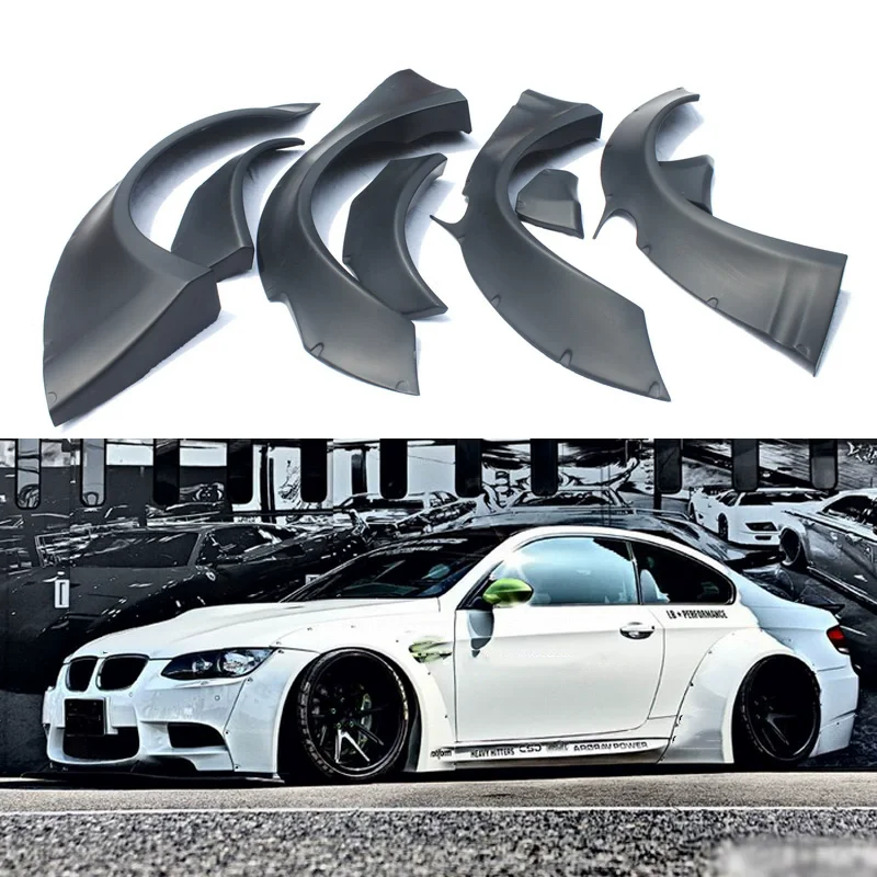 Rad Augenbraue Kotflügel Flares Arch für BMW E92 E93 M3 2007-2013 modifizierte Harz Seite breit Schutz Kotflügel