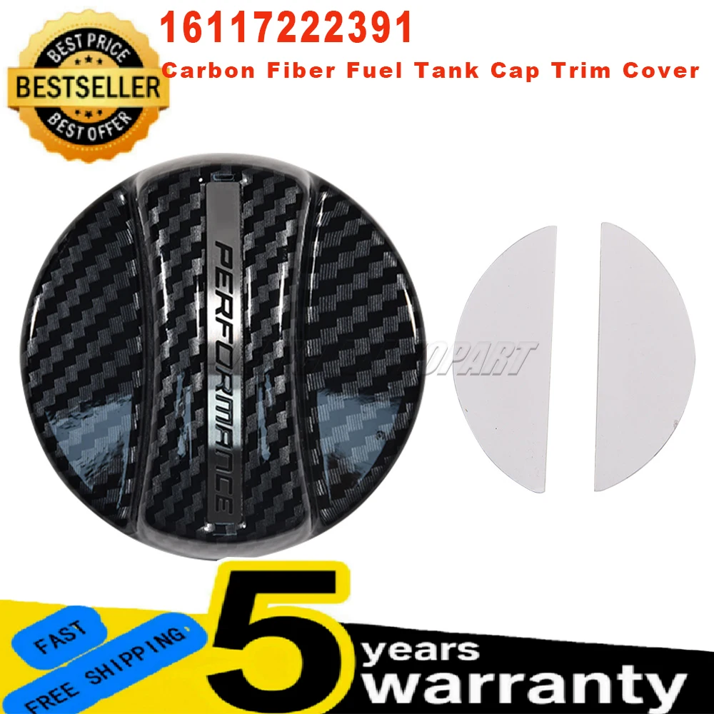 Carbon Fiber Fuel Tank Air Cap Trim Cover For BMW E90 E92 F01 F02 G02 G30 F10 F11 F12 F16 F20 F21 F30-F36 F80 F82 M3 M4