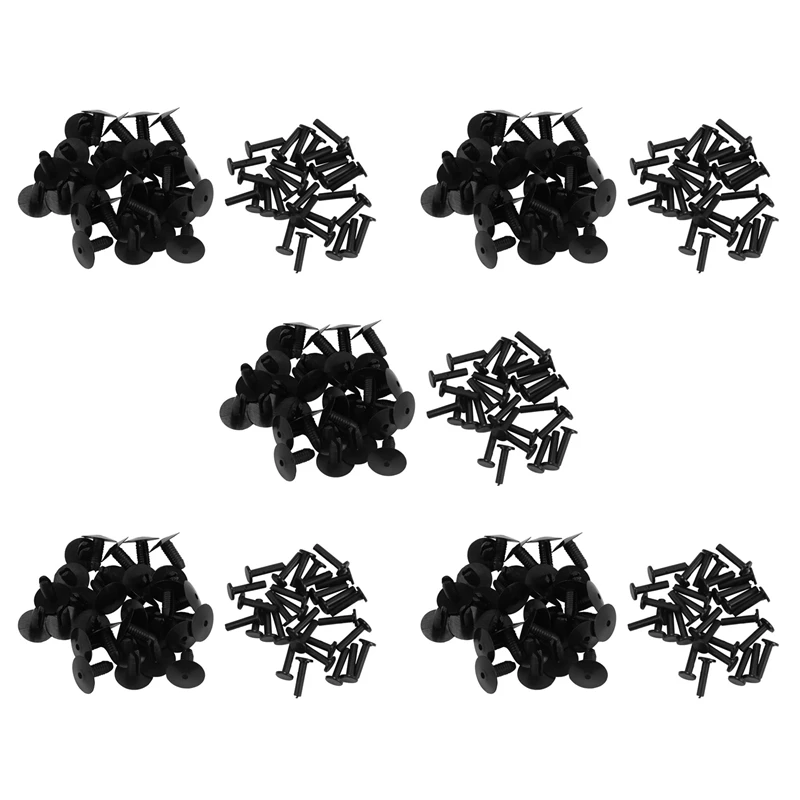 150Pcs Plastic Bumper Mounting Rivet Body Trim Clip For BMW E30 E36 E46 E39 E38