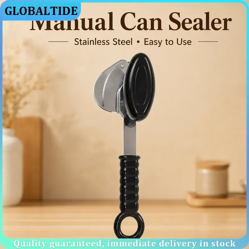 Can Sealer Sealing Tool 55mm Diameter Aluminum Cans Handheld Sealing Machine Easy Seal Milk Tea Beverage Containers Plastic