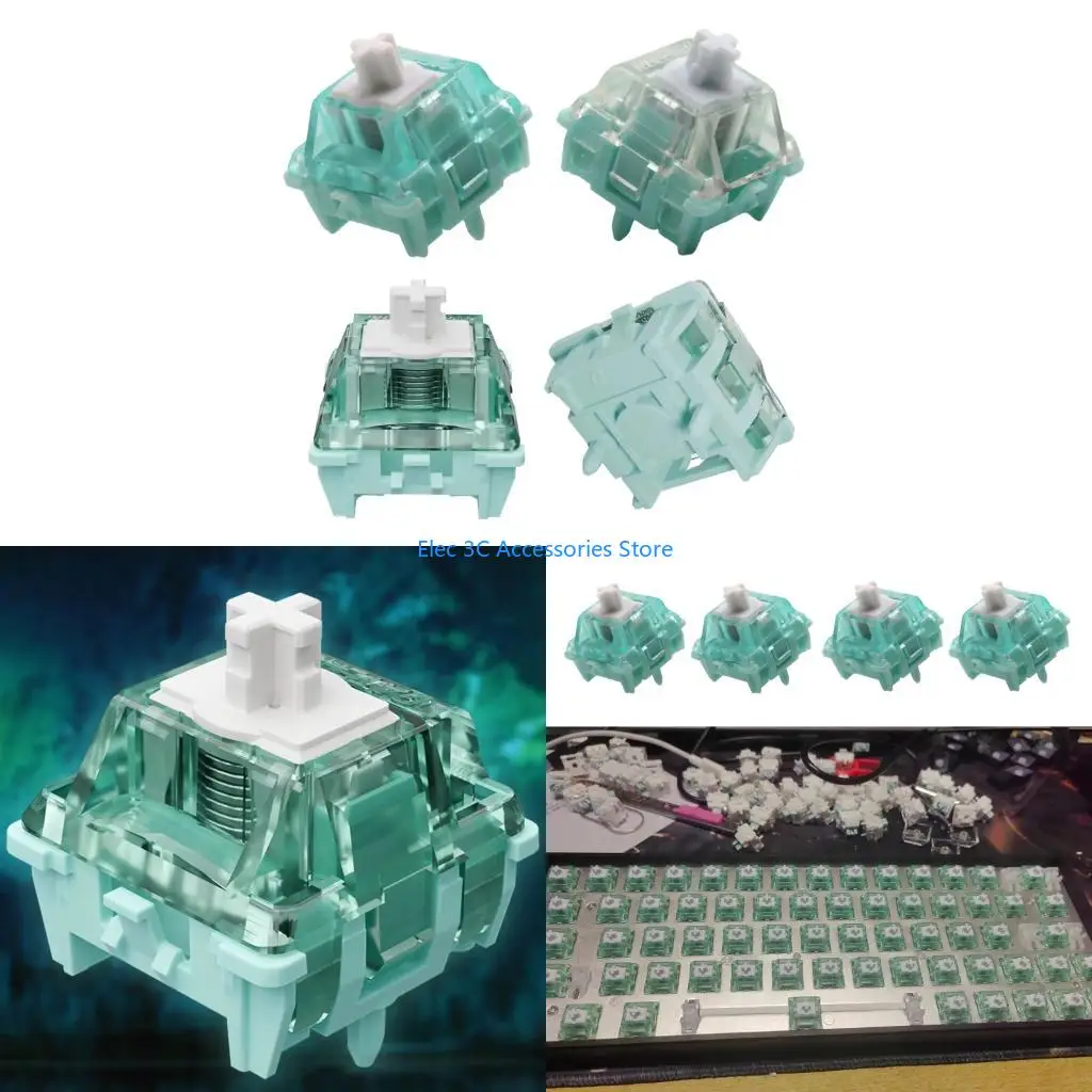 Y51A Gaming Switches Keyboards Linear Switches Featuring Noise Reduces And Easy Maintenance