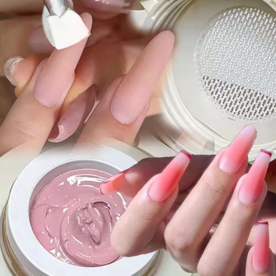 5g Nagel-Luftkissen-Patting-Gel, einfarbig, Farbverlauf, Blooming Painting Gel Polish, UV/LED Maniküre, DIY Salon Nagelkunst Lack – Detail 3