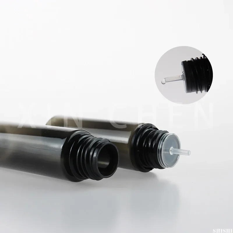 30pcs Dropper Bottle Empty Plastic PET Bottle Liquid Oil Pen Container Black Antilight 30ml 60ml 100ml 120ml Multiuse