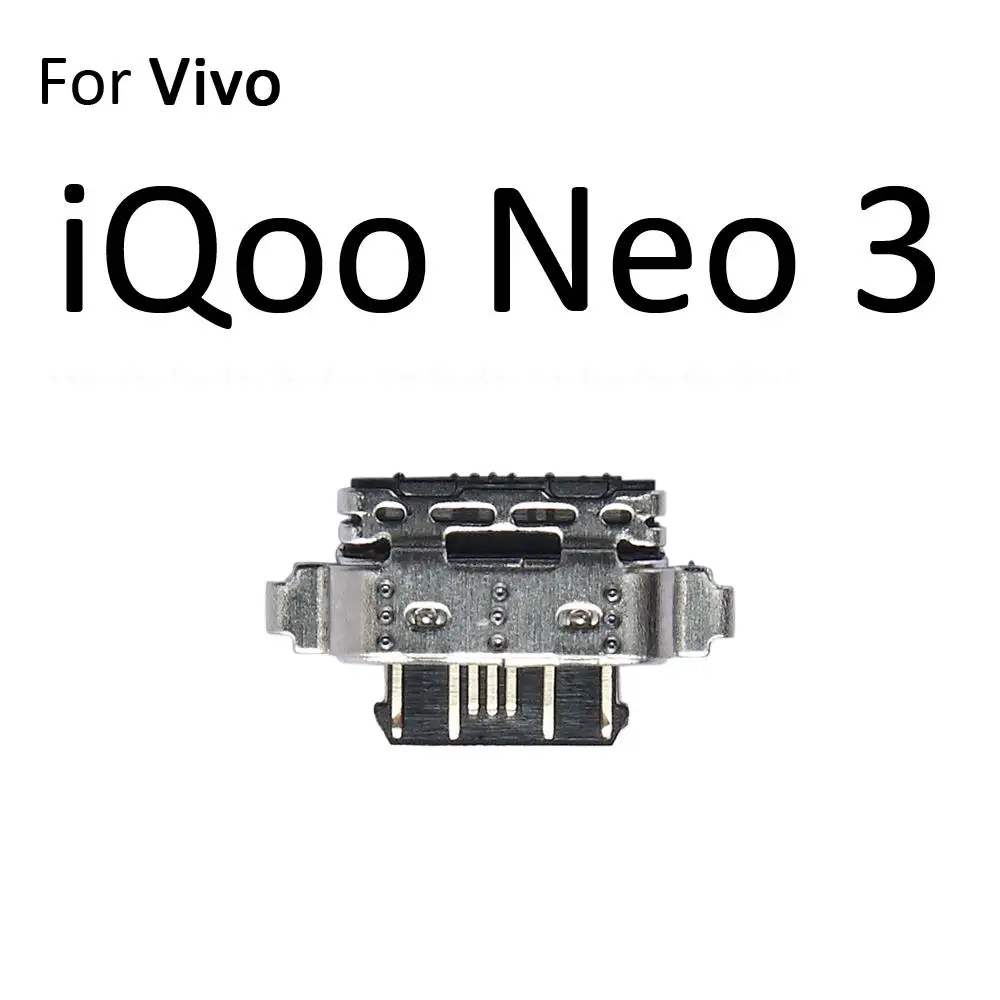 Charge Charging Plug Dock Micro USB Type-C Jack Connector Socket Port For Vivo iQOO Neo 3 U1 Z1 Z1x NEX Dual Display 3S 3 5G