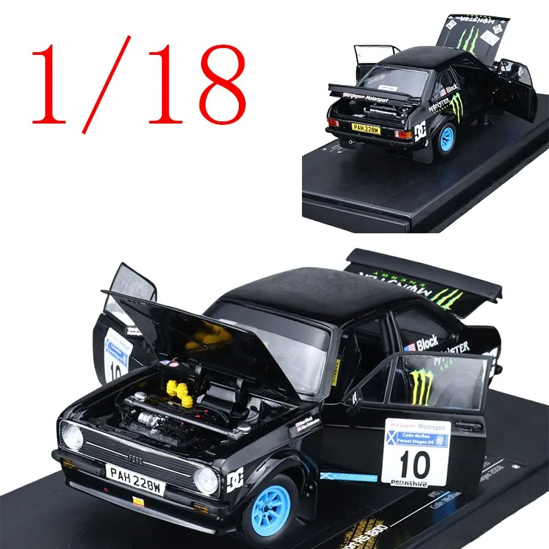 欠陥特別オファー サンスター 1/18 スケール フォード合金モデルカー フォード WRC 10 #   ドリフトプレイビークルおもちゃ男の子用ギフトオリジナルボックス
