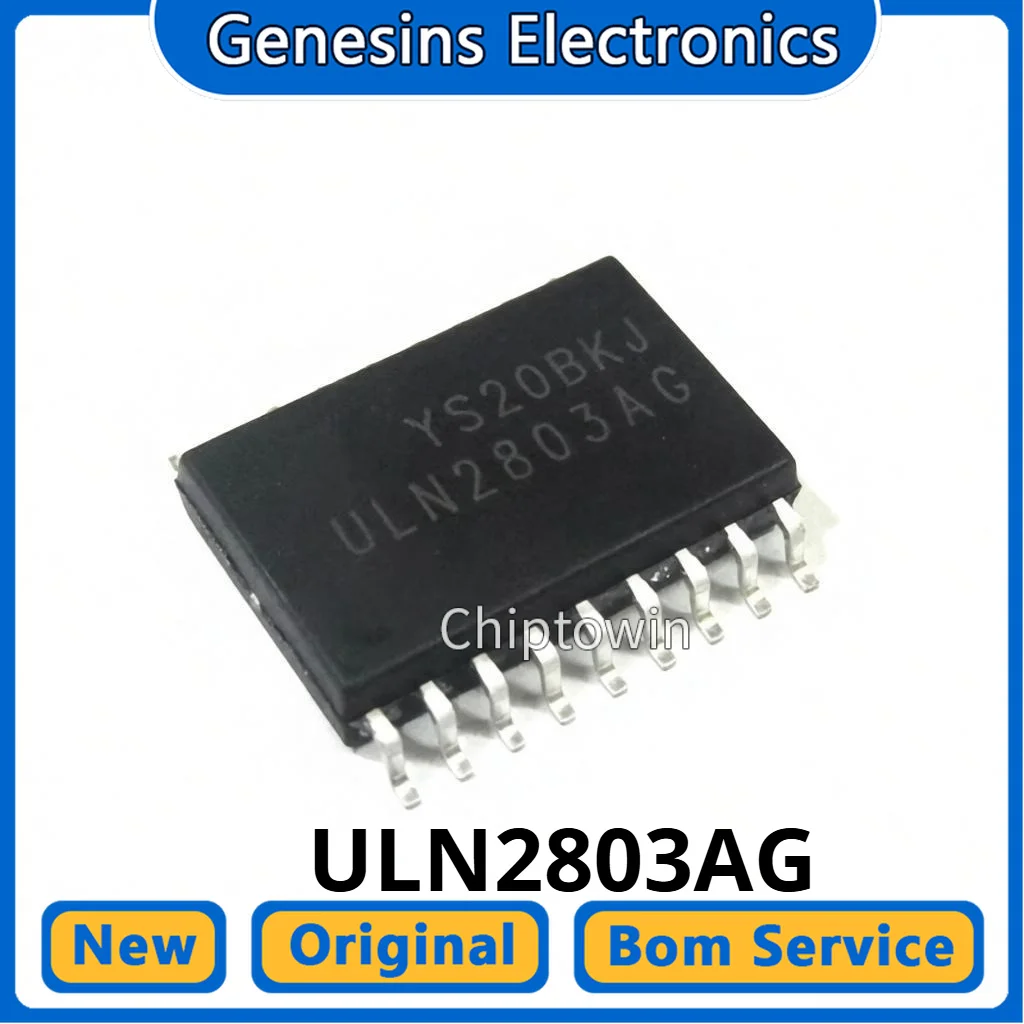 5/50/500 pcs ULN2803AG ULN2803 ULN2803A SOP-18 Darlington Transistor Driver IC W7