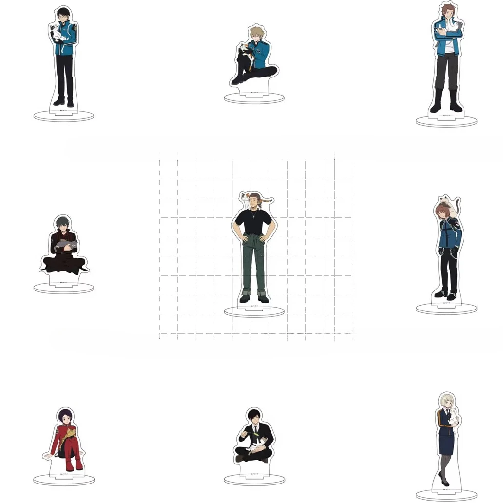 Anime Osamu Mikumo Hyuse Shiro Kikuchihara Yuichi Jin Kei Tachikawa figura acrílica con soporte modelo placa Cosplay juguete para regalo