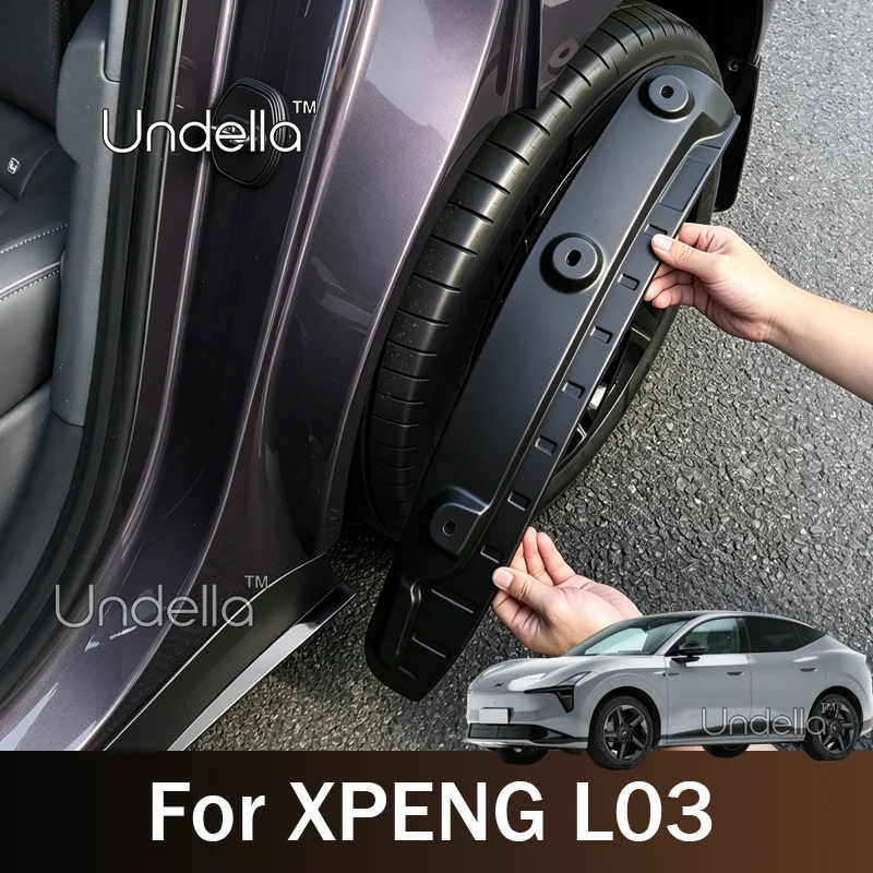 Full Cover Mud Guards for XPENG L03 2026 2027 Car Rear Wheel Mud Splash Guard Fender Anti-dirt Anti-splash Car Accessories