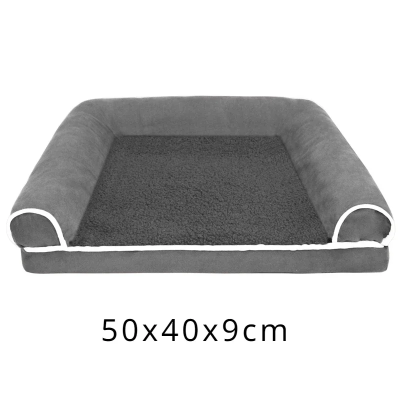 2024 Cat Soft Cat Bed Luxurious Sofa Washable Comfortable and Warm Plush Small and Medium-sized Cat and Dog Litter Pet Supplies