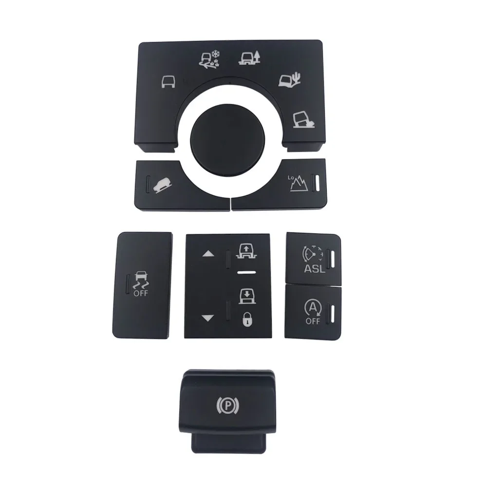 Suitable for Range Rover, Sports Edition, modified interior accessories decoration buttons, vehicle modification buttons