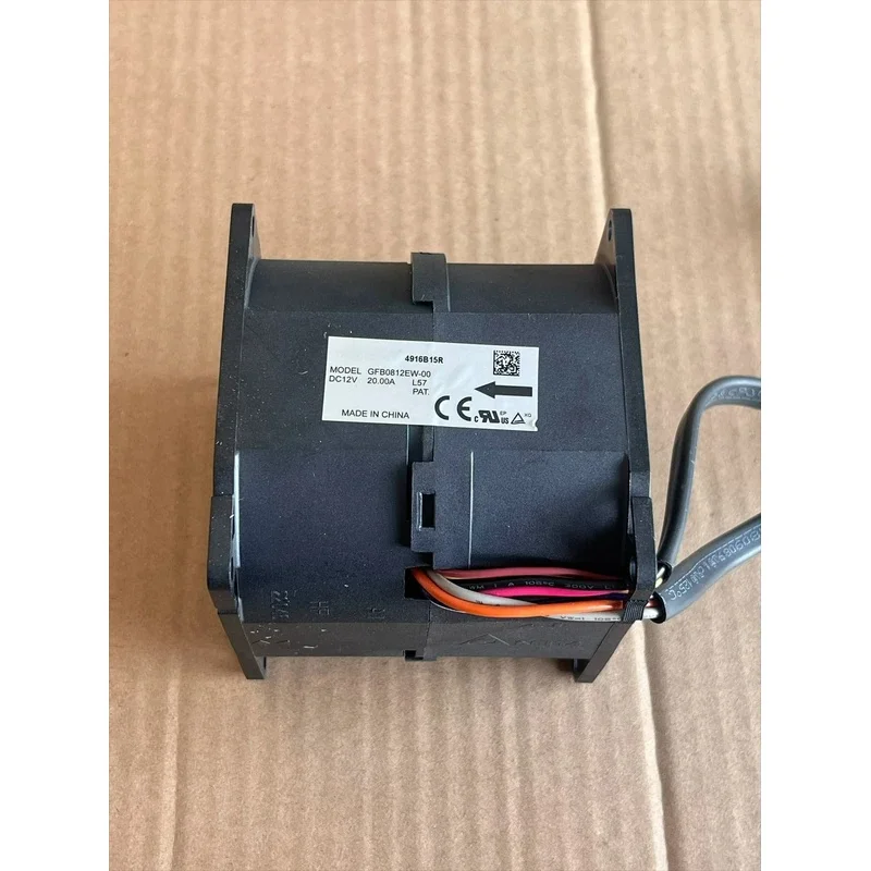 N+ Heavy‑Duty Cooling Fan GFB0812EW‑00 8080 12V 20A for Delta
