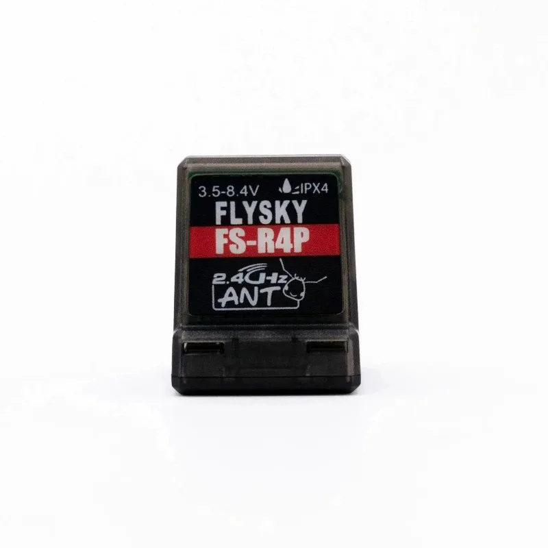 1 قطعة FLYSKY FS-R4P 4 قناة 2.4 جرام استقبال 3.5-8.4 فولت المدمج في هوائي واحد ل RC سيارة ANT بروتوكول الارسال FS-G7P FS-8 #1