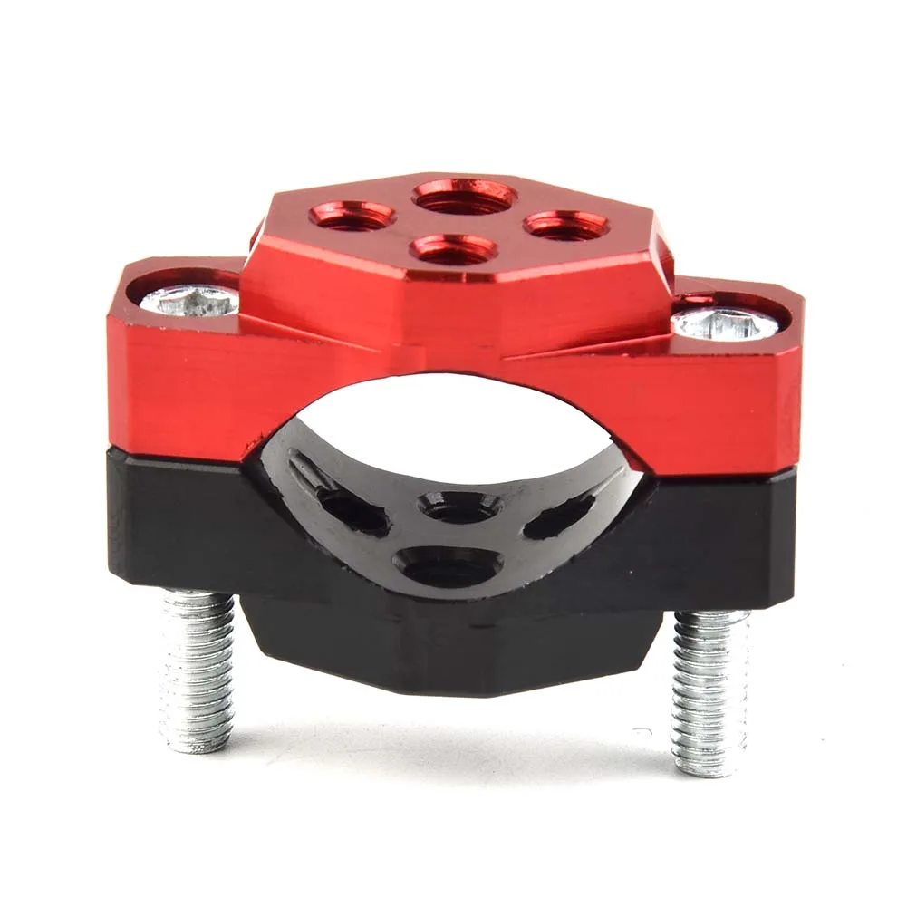 

Motorcycle 32mm Parts 17-32mm 1pc Bracket Holder Mount Bracket Fork Clamp Aluminum Alloy Durable Handlebar Holder