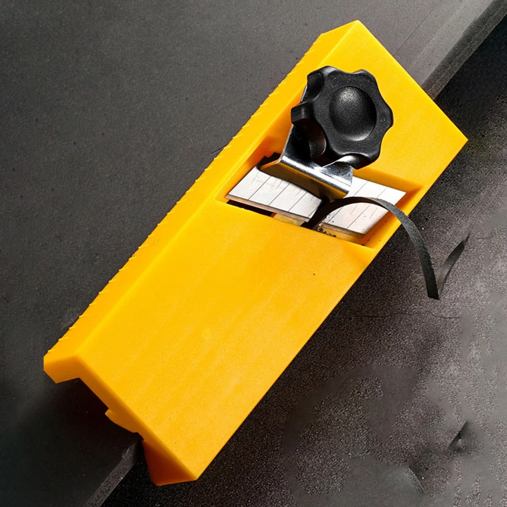 Nuovo pratico rifinitore angolare per pialla in legno portatile ABS Engineering Plastic Double Slot e Single Slot SK5 Blade