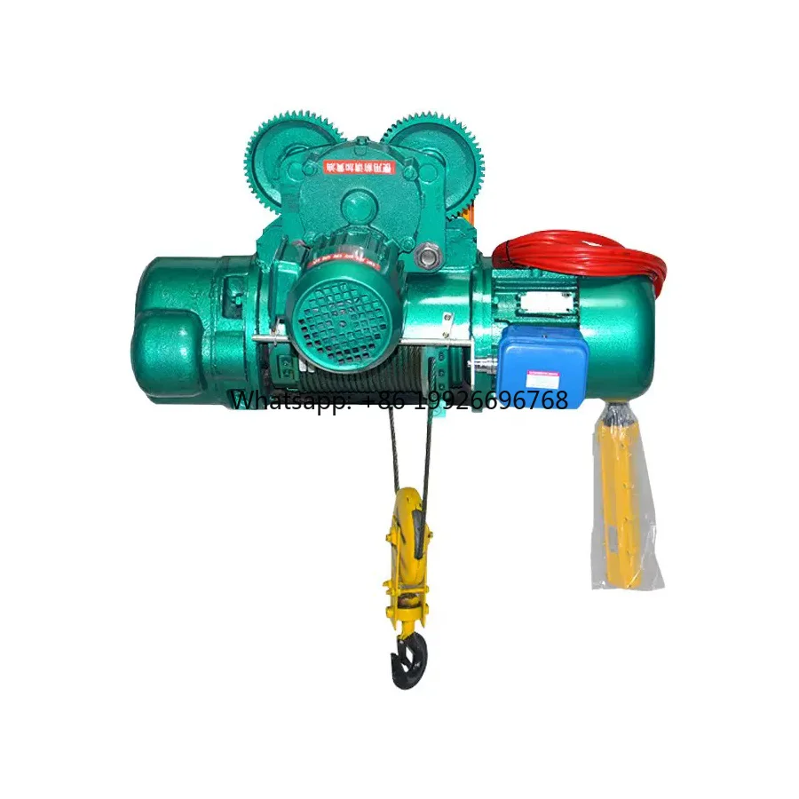 معدات الرفع الثقيلة رافعة حبل الأسلاك الكهربائية 220 فولت Cd1 رافعة حبل الأسلاك الكهربائية