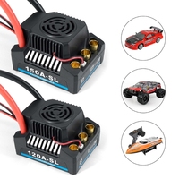 Brushless Sensorless Electronic Speed Control R/C Dustproof ESC 120A/150A for 1/8 Crawler Model Car Truck Toy Accs