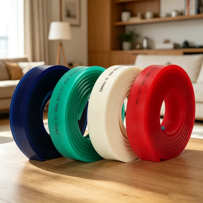 20/50/100cm 50mm*9mm Flat Silkscreen Squeegee Rubber Blade 75A 85A DIY Silk Screen Printing Ink Scratch Board Tools Blade