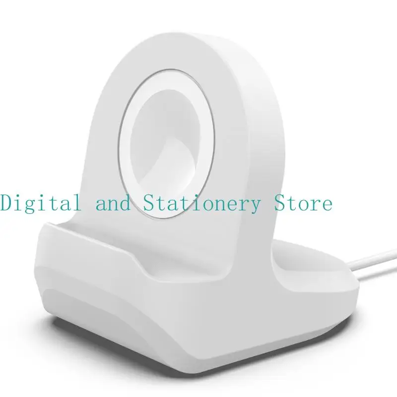 

652F Watch Charging Dock Station Anti-slip Silicone Stand for Watch 12345678 , SE2, Watch-ultra Smartwatches